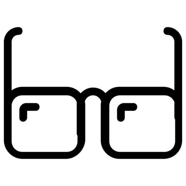 Accessories Glasses Sunglasses Icon Outline Style — Stock Vector