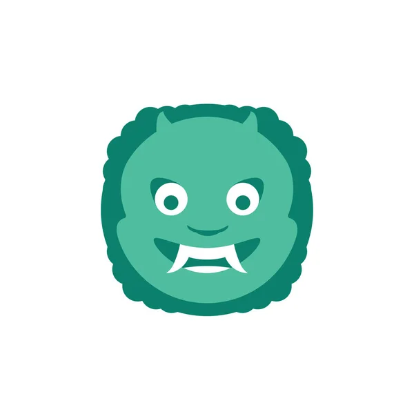 Demonio Diablo Emoji Icono Categoría Avatares — Vector de stock
