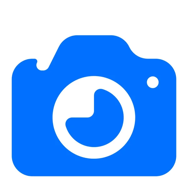 相机选项定时器图标实境风格 — 图库矢量图片