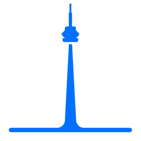 Canada Icône Emblématique Dans Style Solide — Image vectorielle