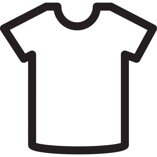 Einfache Kleidung Einfaches Symbol Outline Stil — Stockvektor