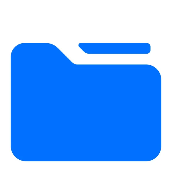 Icono Organización Carpeta Archivos Estilo Sólido — Vector de stock