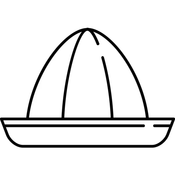 Matlagning Utrustning Juicer Ikon Kontur Stil — Stock vektor