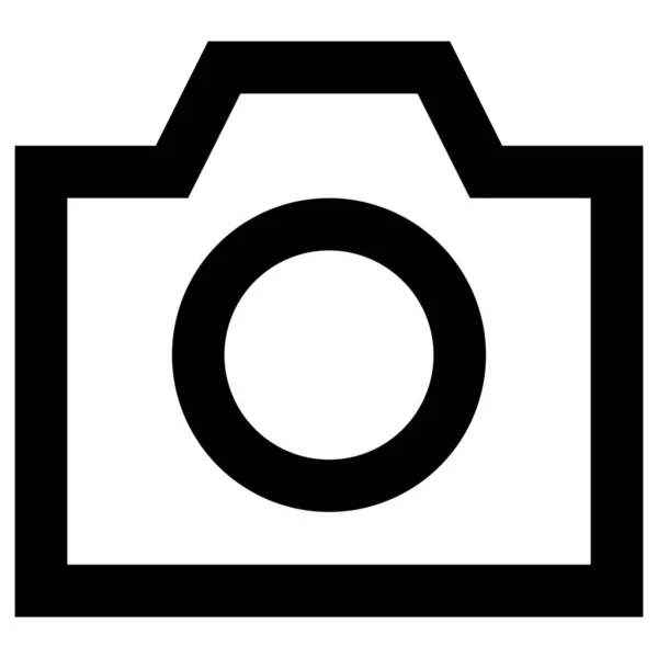 Cam Camera Foto Pictogram — Stockvector