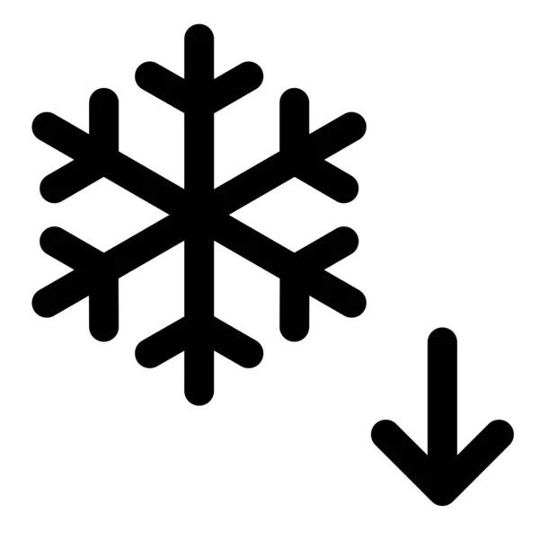 Heißere Temperatur Umrisssymbol Umrissstil — Stockvektor