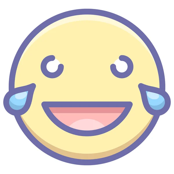 Emoji Sonrisa Icono Sonrisa Categoría Avatares — Vector de stock