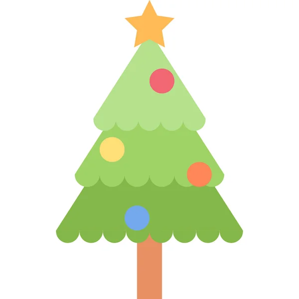 Christmas Dekoration Ikone Andere Feiertage Kategorie — Stockvektor