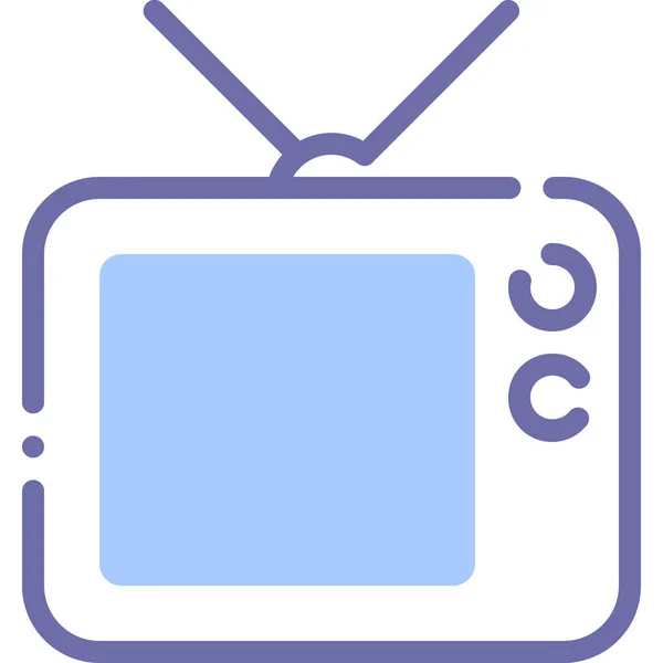 Вещание Развлекательного Телевидения — стоковый вектор