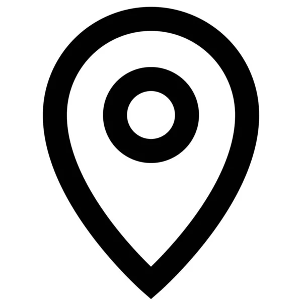 Destination Location Marker Icon — Stock Vector