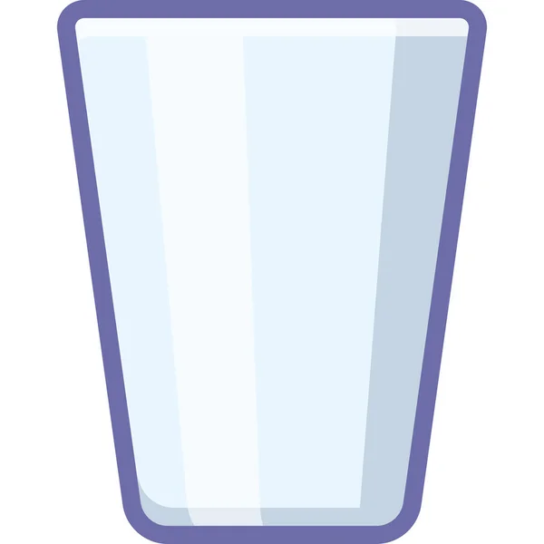 Пить Пластиковые Заполненный Контур Значок Стиле Заполненный Контур — стоковый вектор
