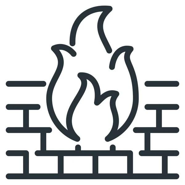 Viren Firewall Symbol — Stockvektor