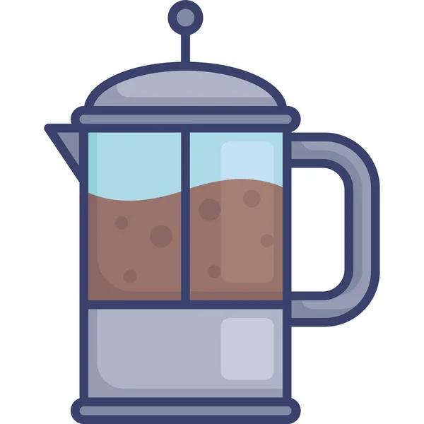 Bebida Icono Bebida Café — Vector de stock