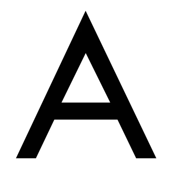 Amero Znak Solid Ikona Pevném Stylu — Stockový vektor