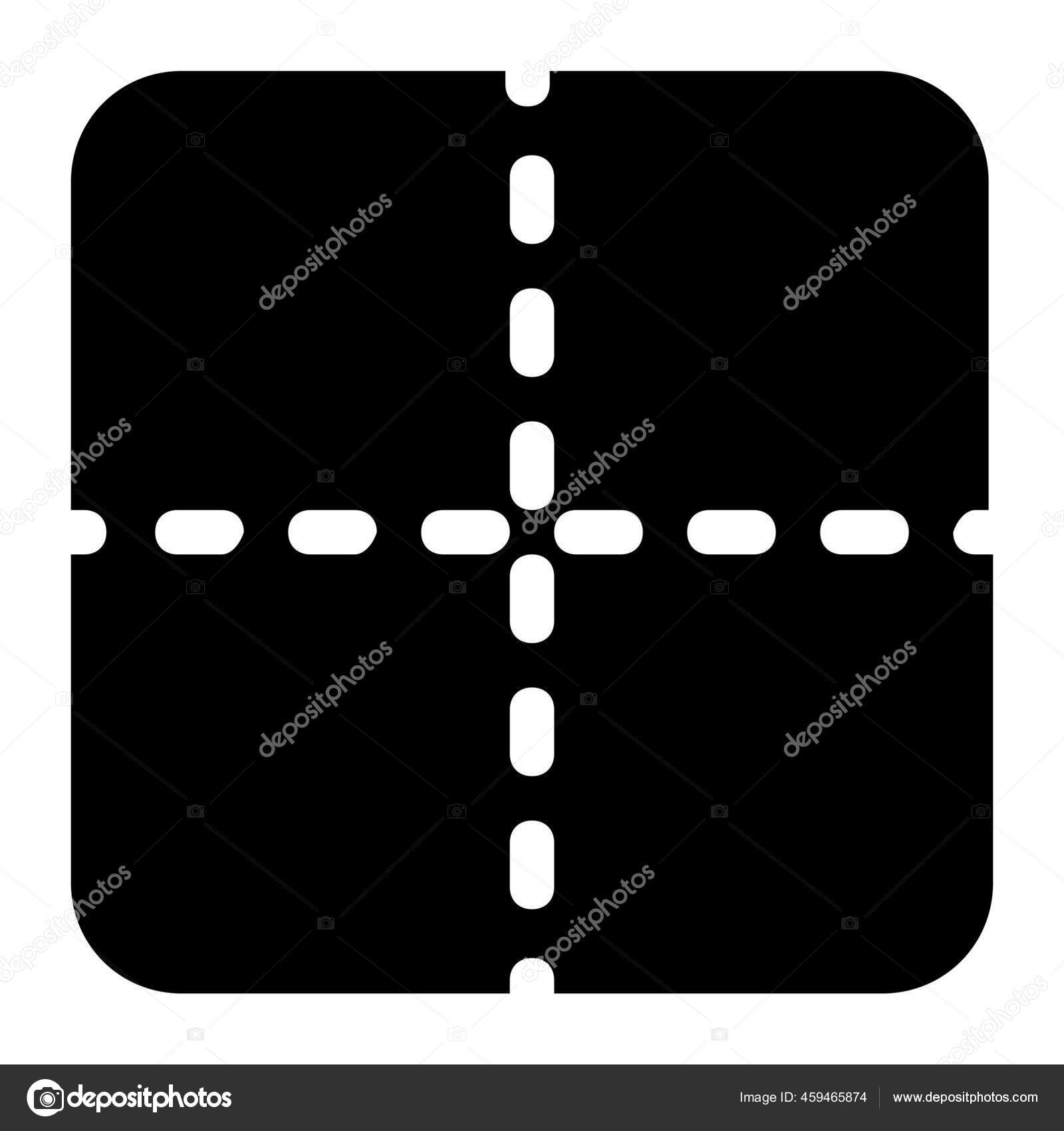 Excel Borders Icon Solid Style Stock Vector by ©iconfinder 459465874