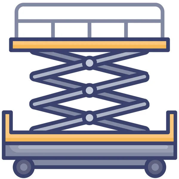 Pictogram Bouwapparatuur — Stockvector