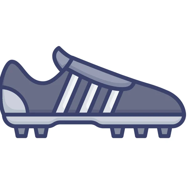 Activity Exercise Footwear Icon — Stock Vector