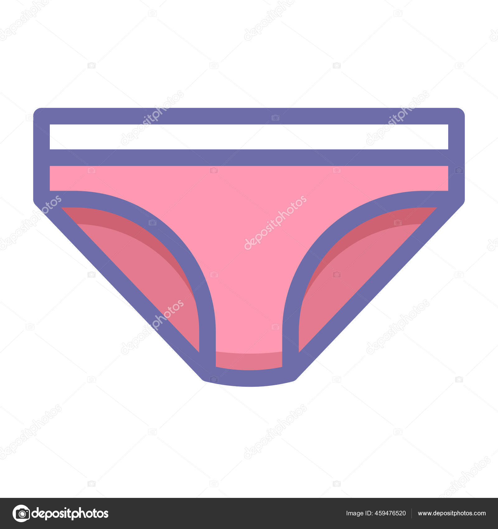 Classic Underpants Underwear Icon Filled Outline Style Stock Vector by  ©iconfinder 459476520