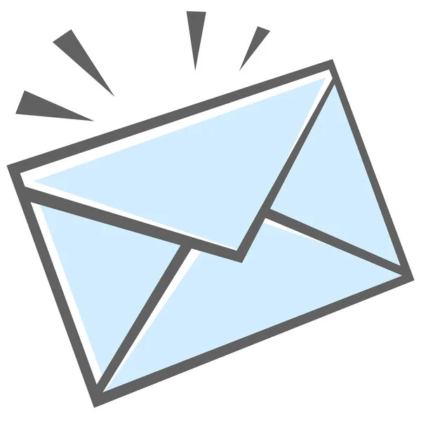 Email Enveloppe Lettre Icône — Image vectorielle