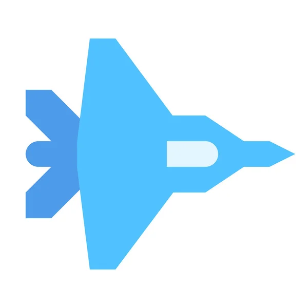 Bombardero Avión Stormtrooper Icono Estilo Plano — Vector de stock