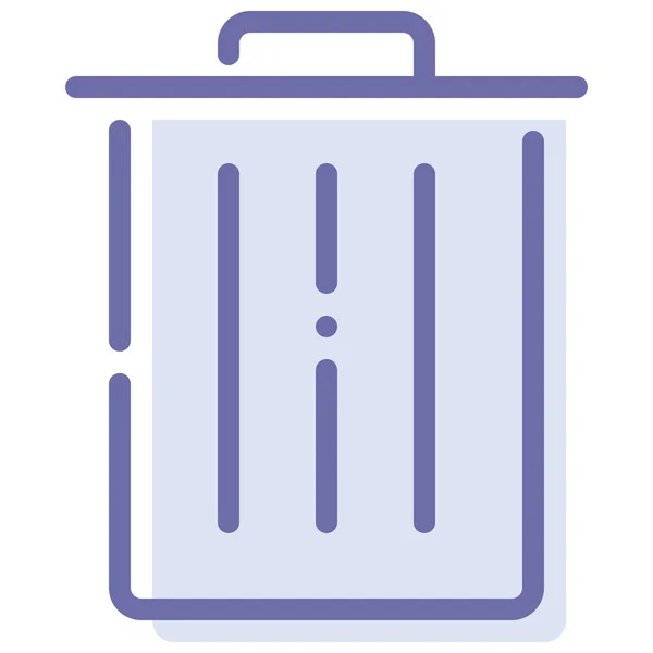 Eliminar Basura Eliminar Icono — Vector de stock