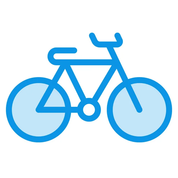 Fiets Sport Outline Icoon Outline Stijl — Stockvector