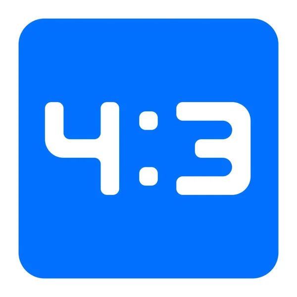 Four Scale Three Icon Solid Style — Stockový vektor