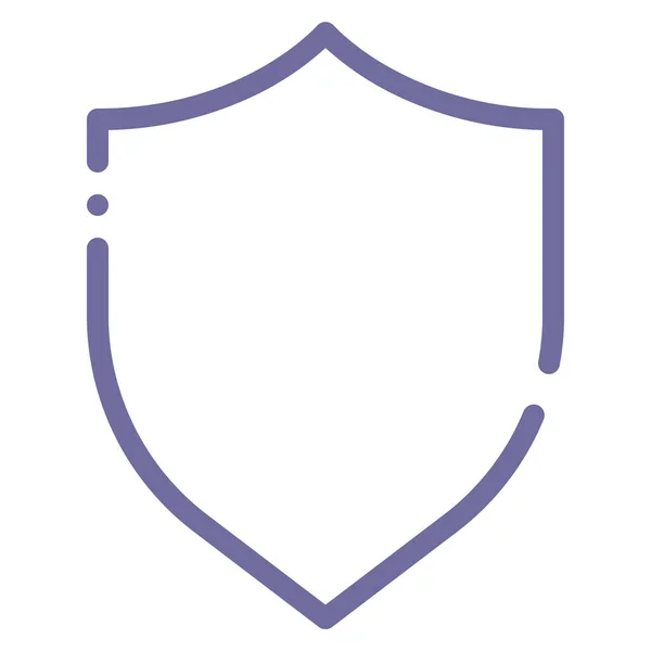 Ícone Segurança Proteção Segura Categoria Segurança Computador Internet — Vetor de Stock