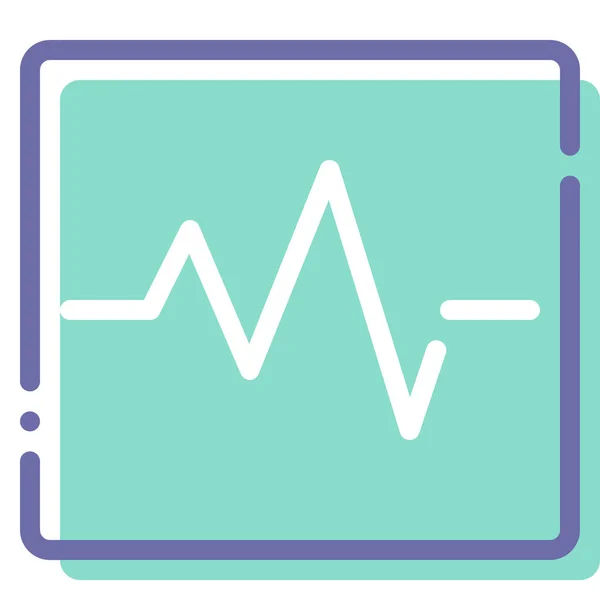 Icône Statistiques Graphique Analytique Dans Style Contour Rempli — Image vectorielle