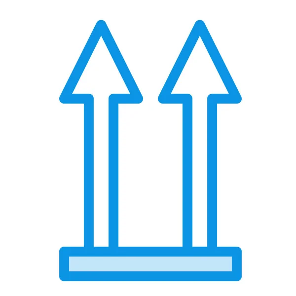 Zijopslag Dit Pictogram Gevulde Omtrek Stijl — Stockvector