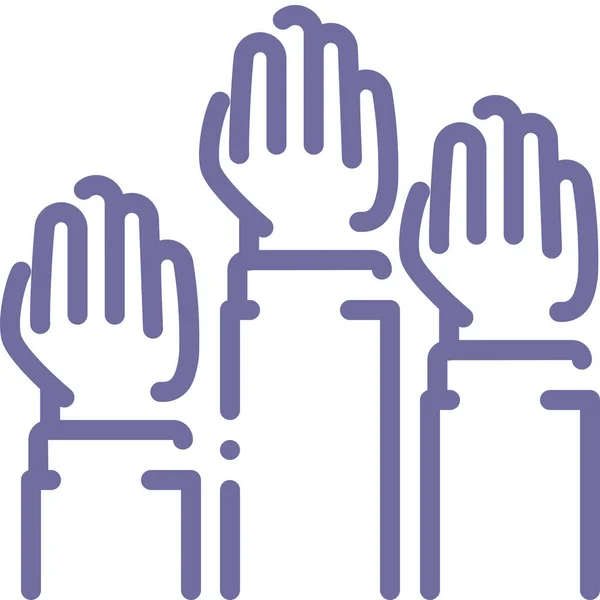 Touch Hand Gestures Icon Touch Hand Gestures Category — стоковый вектор