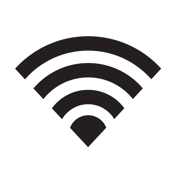 Señal Antena Icono Del Bluetooth Estilo Sólido — Archivo Imágenes Vectoriales