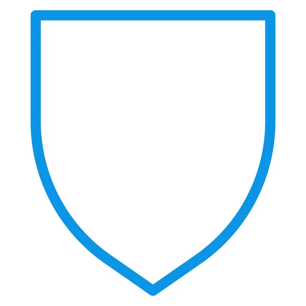 Blazon Logo Schild Symbol Outline Stil — Stockvektor
