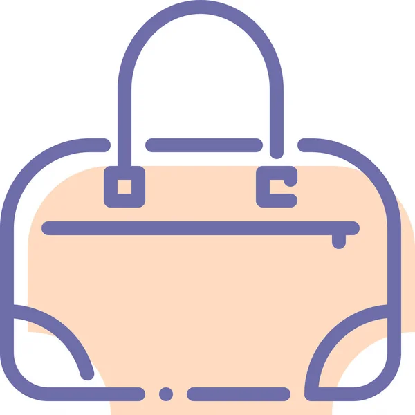 Accessoires Tas Mode Pictogram — Stockvector