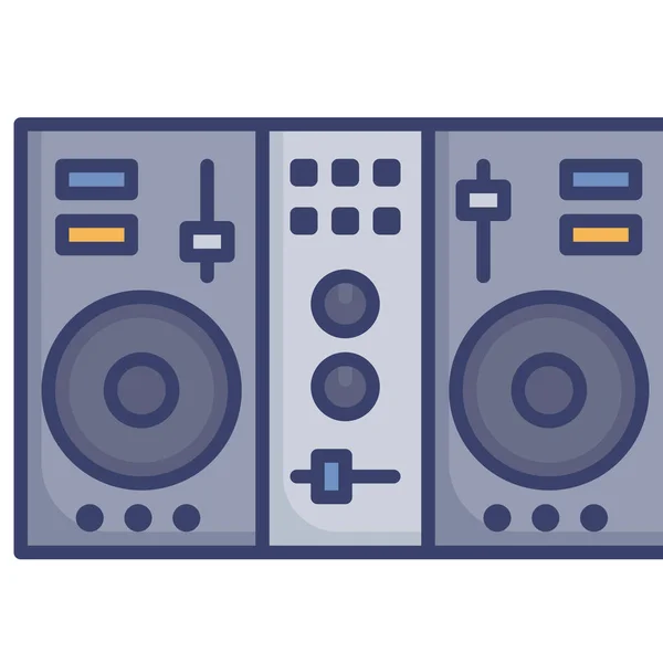 Dispositivo Disco Icono — Vector de stock