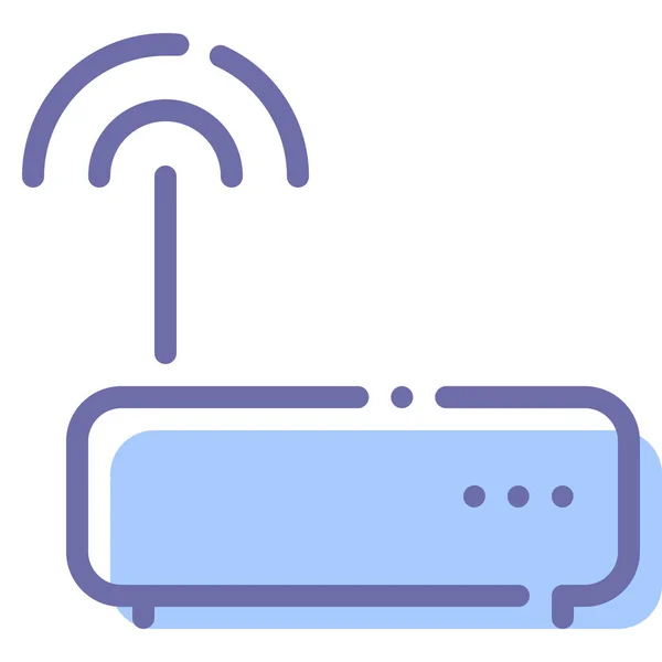 Internet Modem Router Symbol — Stockvektor