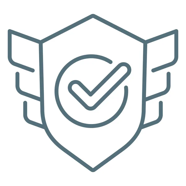Protection Seo Shield Icon Marketing Seo Category — Stock Vector