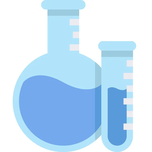 Icono Laboratorio Experimento Química Hospitales Categoría Salud — Archivo Imágenes Vectoriales