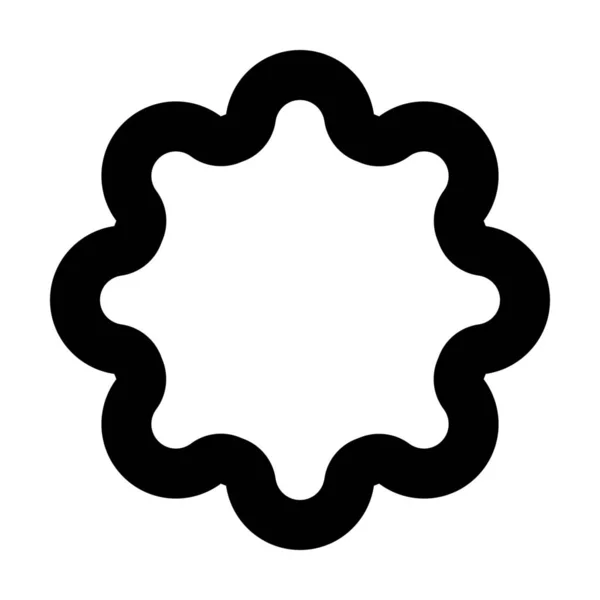 Значок Бонусного Контуру Значка Суцільному Стилі — стоковий вектор