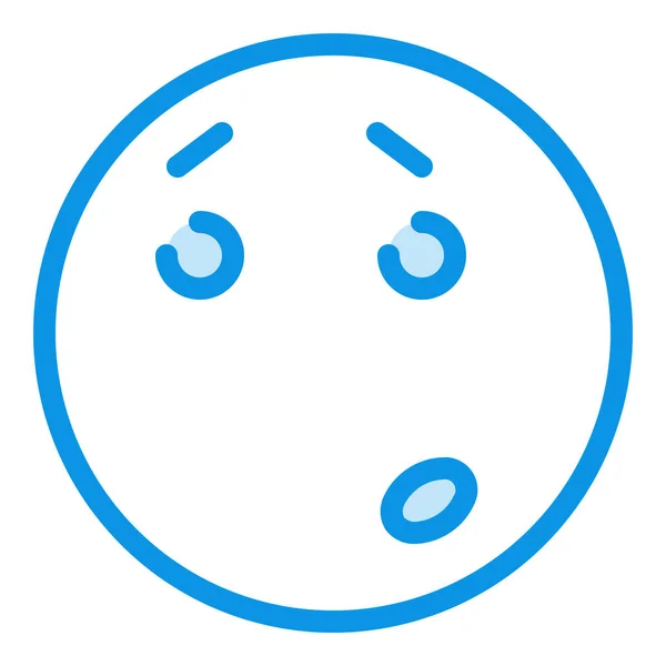 Emoji Notme Wasnotme Icon Filled Outline Style — Stockový vektor