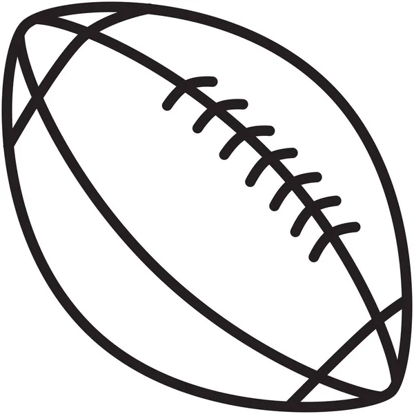 Иконка Чемпионата Футболу Стиле Абриджа — стоковый вектор