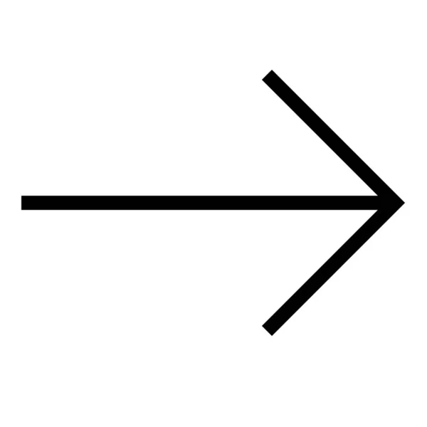 安定性矢印概要スタイルの概要アイコン — ストックベクタ