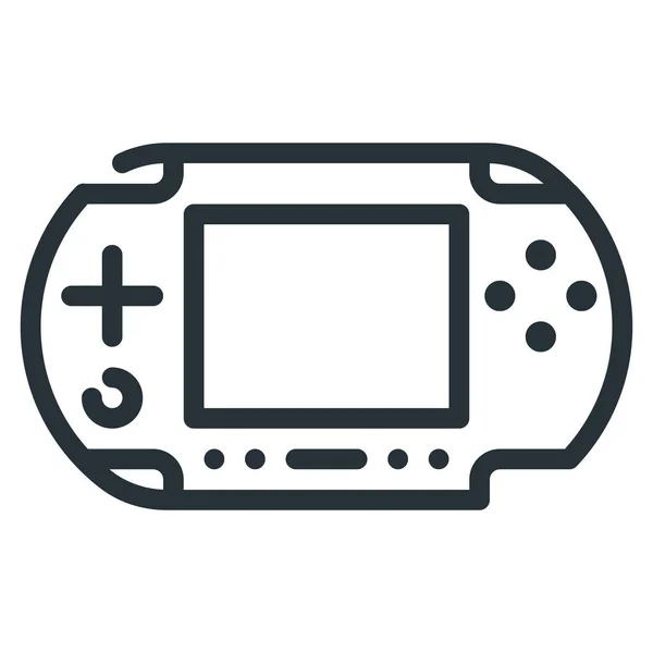 Périphérique Playstation Icône Portable Dans Catégorie Appareils Électroniques Appareils Électroménagers — Image vectorielle