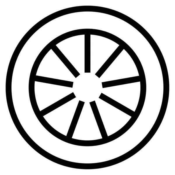 Иконка Цитрусового Лимона Стиле Наброска — стоковый вектор