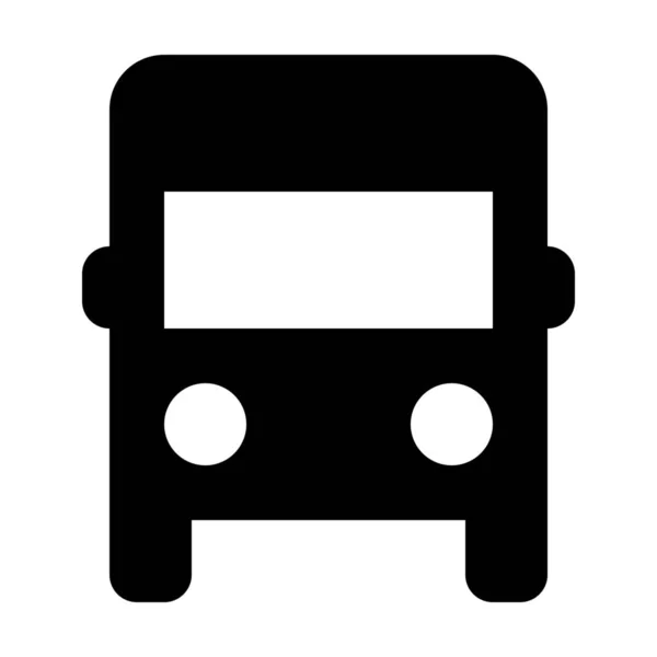Ikona Znaku Parkingowego Samochodów Ciężarowych Stylu Solid — Wektor stockowy
