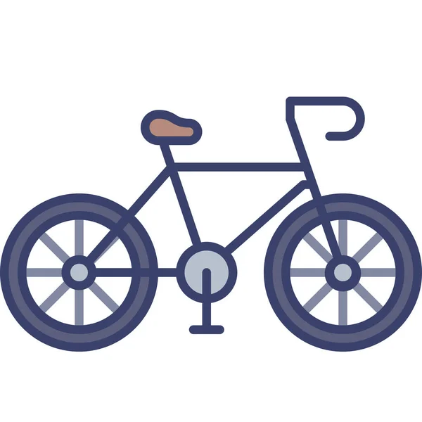 Actividad Bicicleta Icono — Vector de stock