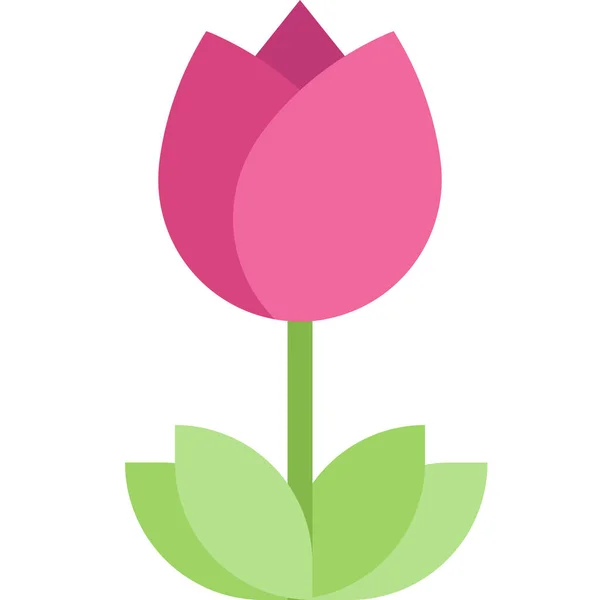 农业生态花卉在复活节类别中的象征 — 图库矢量图片