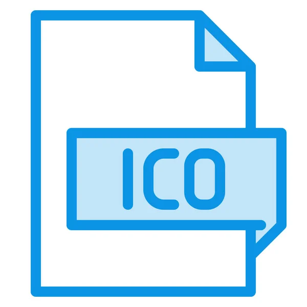 Ico Icône Fichiers Dossiers Dans Catégorie Fichiers Dossiers — Image vectorielle