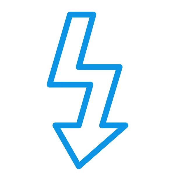 Icona Della Foto Flash Della Fotocamera Stile Outline — Vettoriale Stock