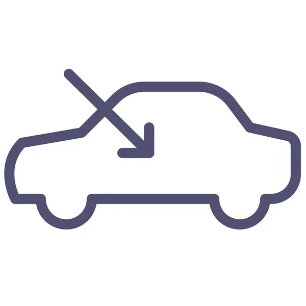 Luftkabinen Icon Der Kategorie Fahrzeuge Verkehrsmittel — Stockvektor