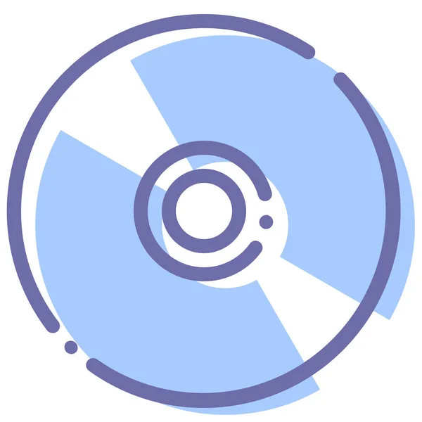 Bluray Disc Icon — Stock Vector